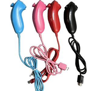 เกมแพดวิดีโอเกม Wii Nunchuck ควบคุมมือซ้ายสำหรับรีโมทคอนโทรล - Product Image 1