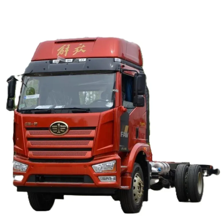 2024 New Transport Construction FAW Jiefang J6L Medium Truck 4X2 Dropside Lorry Fence Cargo Truck