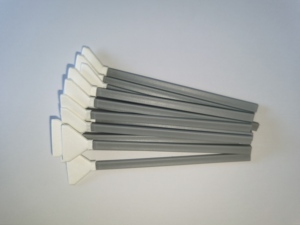 Tek paketlenmiş kamera Lens swabs 24mm <span class=keywords><strong>CCD</strong></span> temiz oda mikrofiber çubukla temiz sopa