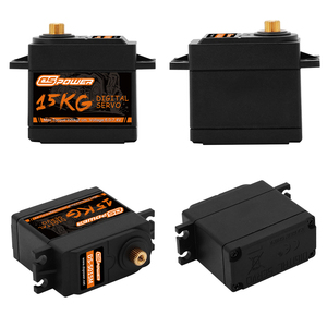 15 kg metal gear ad alta velocità rc robot servo posizione feedback servo MG995 15 kg servo
