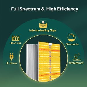 Fabrika en iyi kuantum büyümek işık kurulu tam spektrumlu LED SMD 2835 ile ışık büyümek LED şerit işık UV IR çadır yetiştiricisi için - Product Image 2
