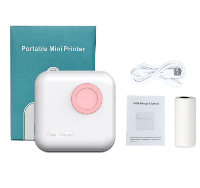 M2 pink mini printer