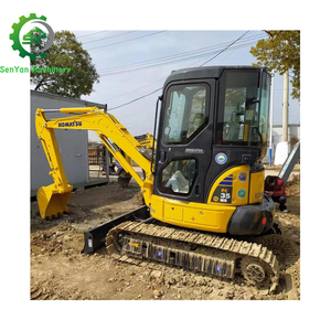 2022 yıl 98% yeni Komatsu PC35 yüksek verimlilik japonya kullanılan parça Mini Komatsu PC35 hidrolik ekskavatör