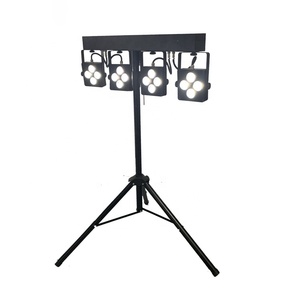 Fábrica Smart dj teléfono wifi app inalámbrico DMX Control remoto IR 4 luces/set combinar batería luces par combinación Par Luz - Product Image 1
