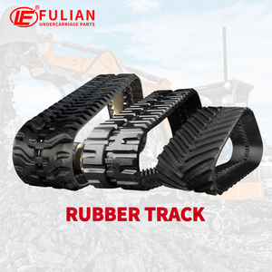 Compact Track Loader Undercarriage Parts Front Idler Rear Idler Sprocket Bottom Roller Rubber Track for Wacker Neuson <strong>SM</strong> Series - Product Image 5