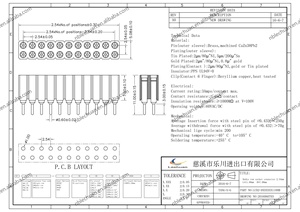 LECHUAN SMT Female <strong>Header</strong> Single Dual Row 2.54 1.27 2.0 2.54mm Pitch Straight Right Angle 17.8mm Pin Length for PCB Application - Product Image 3
