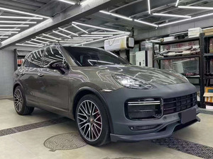 Araba eski Porsche cayenne için yeni bodykit için 958.1 958.2 9Y0 tarzı 2011-17 tampon arka lambası bagaj arka difüzör egzoz - Product Image 4