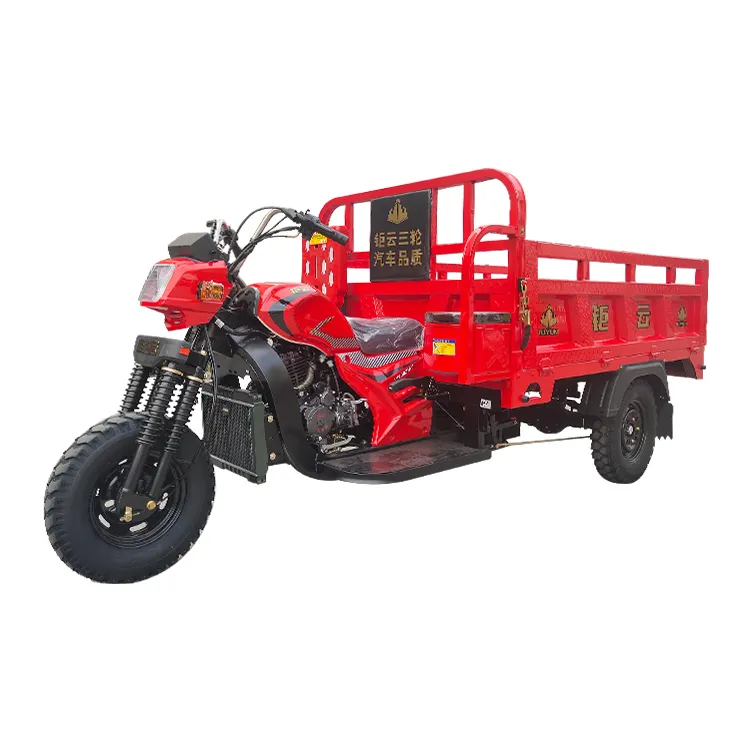 OEM HOT SALE 200CCC Motorized Petrol Motorcycles Three Wheel Tricycles