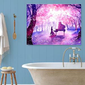 Trang Trí Nhà Chơi Piano Cross Stitch Kits Thêu Bông Chủ Đề Mosaic Sơn Dropshipping DIY Cross Stitch 11CT - Product Image 2