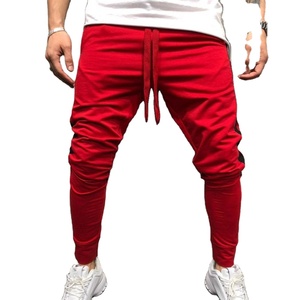 Erkek Joggers rahat pantolon spor erkekler spor eşofman altları sıska pantolon kırmızı spor salonları Jogger 2022 bangladeş - Product Image 1
