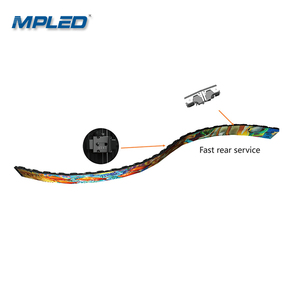 MPLED ติดตั้งอย่างรวดเร็วนำวิดีโอผนัง P4 4.8 Nvs เช่าจอ Led กลางแจ้ง - Product Image 3