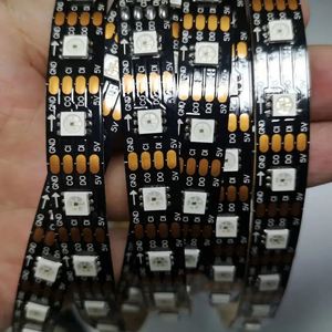 Бесплатный образец цифровой RGBIC Dream Colour 60Led IP30 IP65 IP67 гибкий RGB Clock Wire SK9822 Светодиодная лента - Product Image 5