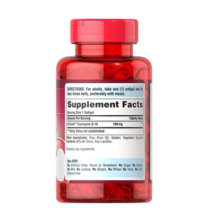 Kalite vitaminleri sağlayan Co <span class=keywords><strong>Q</strong></span>-<span class=keywords><strong>10</strong></span> diyet takviyesi 240 hızlı yayın Softgels kalp sağlığını destekler
