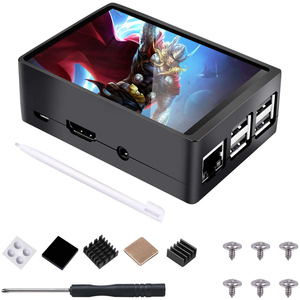 Para Raspberry Pi 3B + Pantalla táctil TFT de 3,5 "con estuche Lápiz táctil y disipador de calor Pantalla LCD de Resolución de 320x480 para Raspberry Pi 3 - Product Image 1