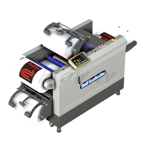 Boway up Suction Feeder Laminator 450mm Large Heating Roller Roll to Roll Laminator With Auto <strong>Stacker</strong> and Rewinder - Product Image 6