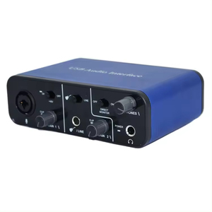 High Quality Small Usb External Sound Card m Audio Digital Usb Audio Interface for Pc - Product Image 1