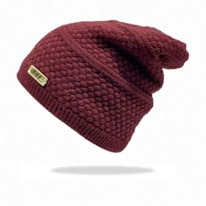 Женская шерстяная шапка с логотипом - Product Image 3