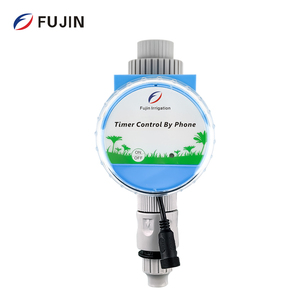 FUJIN IRRIGATION WIFI Bluetooth Dual Control <strong>Controller</strong> Water <strong>Timer</strong> With Rain <strong>Sensor</strong> Garden Irrigation <strong>Controller</strong> FJKW001J-BR