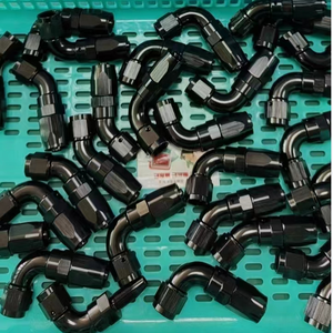 Úc nóng bán đen anodized xoay đầy đủ dòng chảy một mảnh một ống Dash 6 8 10 12 Phụ Kiện nhôm - Product Image 6