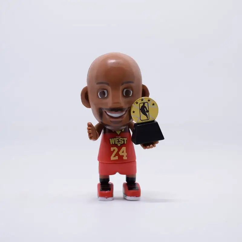 Figurin mainan PVC Pop kustom pemain basket 3D figur kustom pemutar olahraga seperti hidup figur kustom PVC