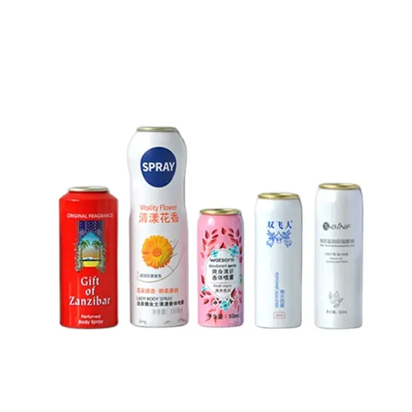 Aerosol de aluminio de buena calidad, oferta de relleno OEM