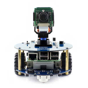 <strong>Raspberry</strong> <strong>Pi</strong> 3rd generation B+ car 2nd generation video surveillance <strong>infrared</strong> black and white line tracking - Product Image 1