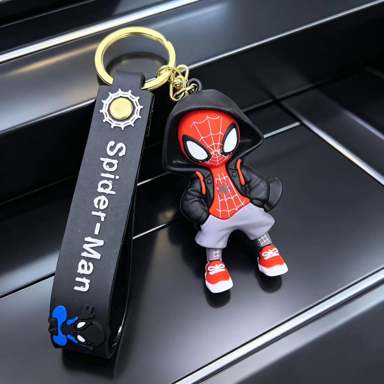 Marvels spider-man-black sweatshirt