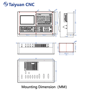 Soporte de controlador PLC + ATC Kit de 5 ejes Kit de controlador de enrutador CNC mach3 controlador de torno cnc - Product Image 5