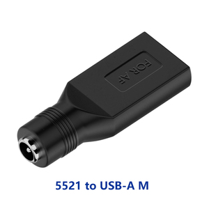 DC5521充電器アダプターコンバーター5VDCメスジャックDC5521メスからUSB2.0 M/Mirco/8ピンLigh/Type-C充電器DCコネクター用 - Product Image 3