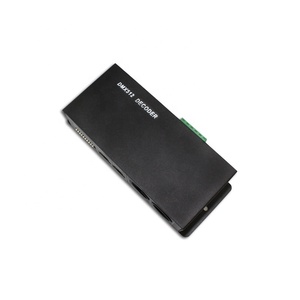 3 kanal dijital ekran dekoder LED denetleyici DC12/24V RGB dijital LED şerit için uzaktan kumanda ile - Product Image 4