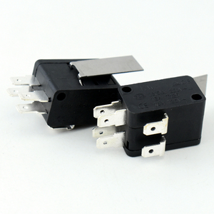 Mikroswitch anahtarı çift kutuplu tek atış basma düğmesi mikro anahtarı KW-7 - Product Image 3