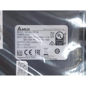 Nuovissimo ASD-B2-0221-B di controllo programmabile Delta originale per l'automazione del motore a corrente alternata realizzato con materiale in acciaio e rame - Product Image 1