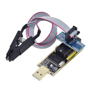 CH341 24 serie 25 EEPROM Flash BIOS USB programmatore modulo SOIC8 SOP8 Test Clip per EEPROM 93CXX / 25CXX / 24CXX KIT DIY - Product Image 5