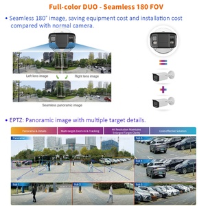 IPC-PDW5849-A180-E2-ASTE 2x4MP צבע מלא צמד שחבור אנשים ספירת מפת חום Da hua 8Mp 4K 180 מעלות EPTZ מצלמה