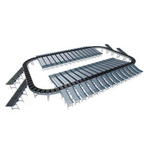 MonolithIoT Logistic Express Cinta transportadora industrial Escaneo de peso Sistema DWS Línea 10 Puertos de clasificación Clasificador de paquetes Cintas transportadoras - Product Image 1