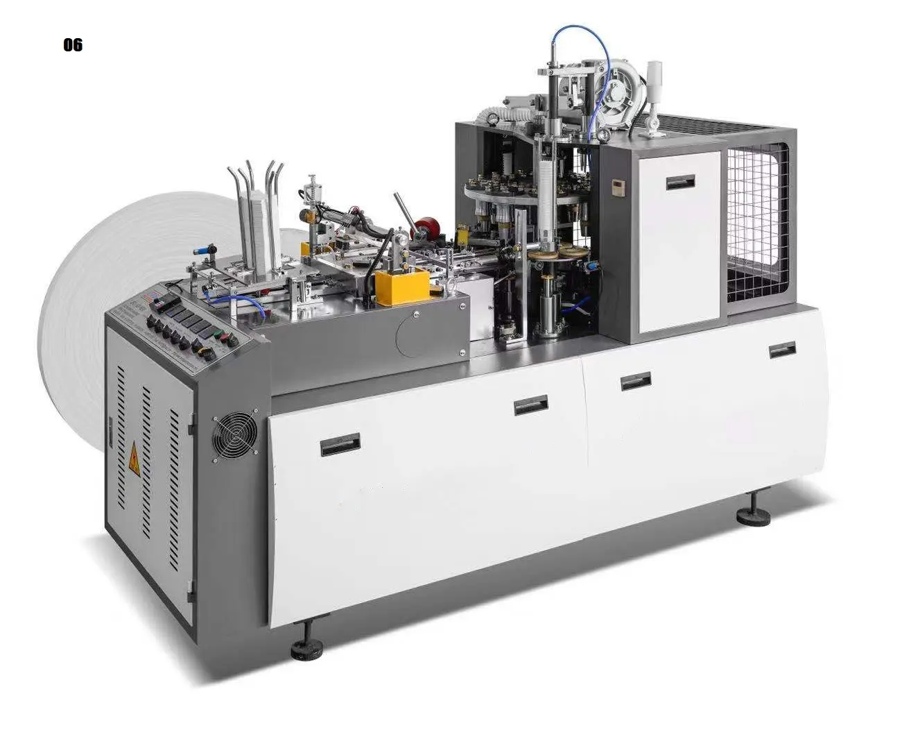 Hochgeschwindigkeits-Kaffee-Pappbecher-Maschine voll automatische Pappbecher-Herstellungs maschine Preise, Papier-Tee-Glas-Maschine Preis