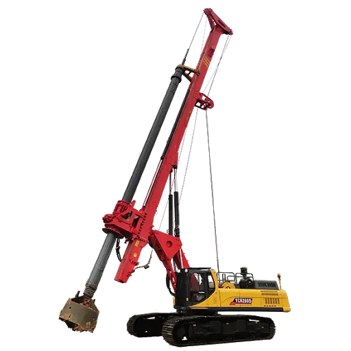 YUCHA-I YCR280 Rotary Mining Drilling Rig mit 2500mm maximalem Pfahl durchmesser