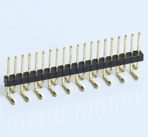 1.0 Pitch Pin <strong>Header</strong> Connectors 20 Pin <strong>Header</strong> Connectors <strong>SMT</strong> Type Single Row Socket PCB Board <strong>Header</strong> - Product Image 2