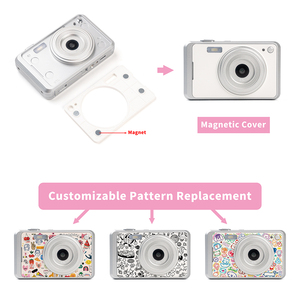 64MPセンサー付きコンパクト4Kカメラ、700mAhバッテリー、タイプC、スマイル検出、フィルター、オートフォーカス & 2.88 "ディスプレイ - Product Image 6