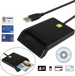 เครื่องอ่านสมาร์ทการ์ด2.0แบบ USB DOD CAC ID IC ATM ช่องเสียบ Cloner สำหรับ Mac OS Windows Linux - Product Image 2
