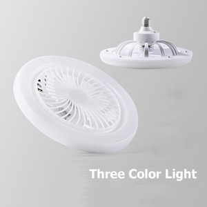 批发优雅3色5叶片薄型遥控发光二极管吊扇带灯 - Product Image 4