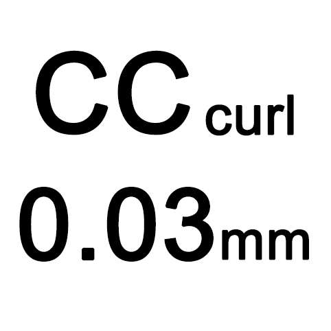 CC curl 0.03mm