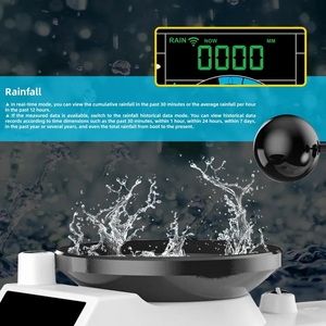 PT3390A Professional Weather Station for Home <strong>Forecast</strong> and Barometer Wireless Weather Station with Colorful Screen - Product Image 4
