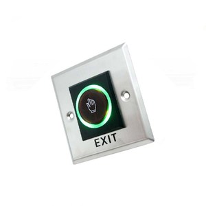 Indicador LED Control de salida sin contacto Sensor infrarrojo Botón de liberación de puerta 3A Max. Interruptores de botón pulsador de acceso de puerta LED actual - Product Image 2