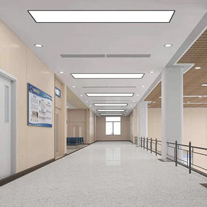 Patron tavsiye Modern LED gizli düz Panel ışıkları ofis koridor ve konferans odası için demir vücut ile gömülü - Product Image 1