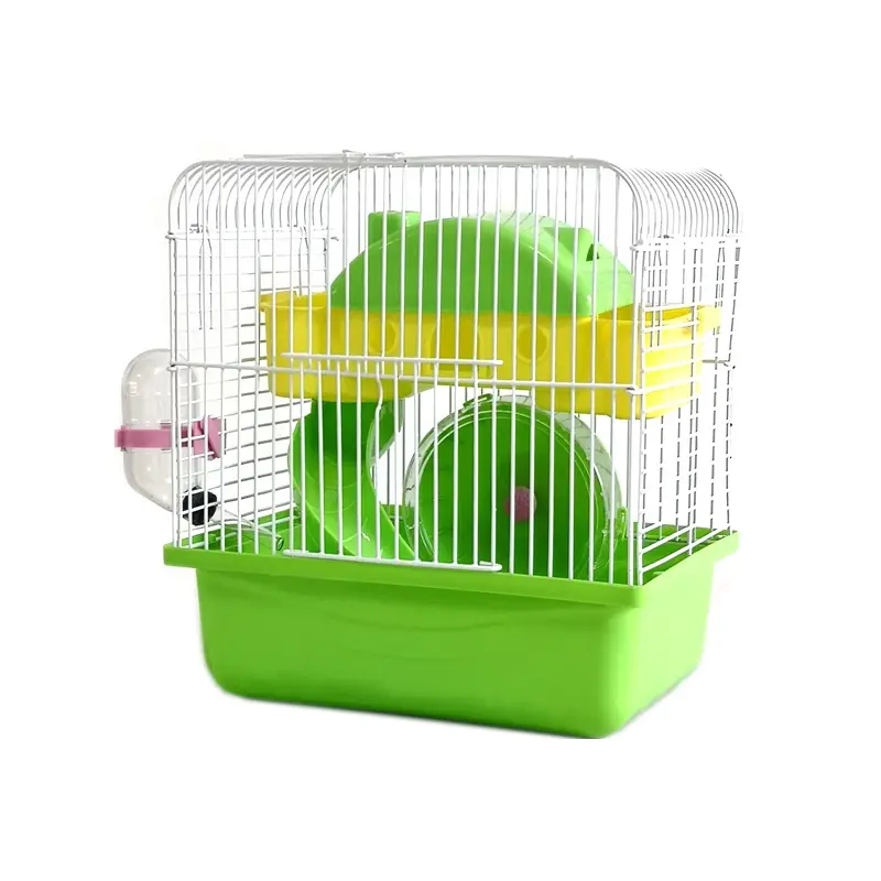 wholesale Hamster Cage Princess Cage Small Villa Hamster Breeding Cage with Tunnel