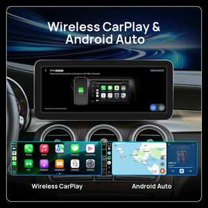 Écran Carplay de voiture Android 13 10.25 "12.3" pour Mercedes C W205 GLC X253 2019-2021 Lecteur stéréo d'autoradio Qualcomm 4G WIFI DSP - Product Image 4