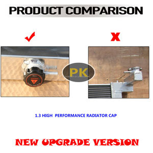 Performance Radiator for Buick / Chevrolet / Oldsmobile / <strong>Pontiac</strong> 6000 L4 V6 2.5L 2.8L 3.0L 3.3L 3.8L 1982-1991 - Product Image 4
