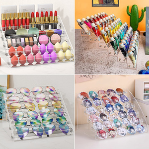 桌面3 4层精油瓶架透明化妆品收纳架指甲油展示架 - Product Image 6