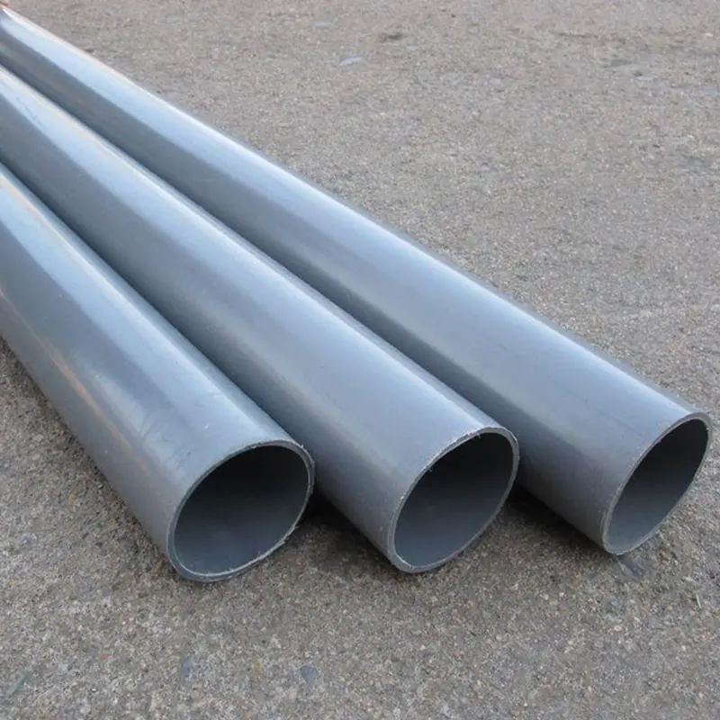 Tubería de PVC UPVC para sistema de agua potable, venta al por mayor de fábrica, 100mm, 110mm, 200mm